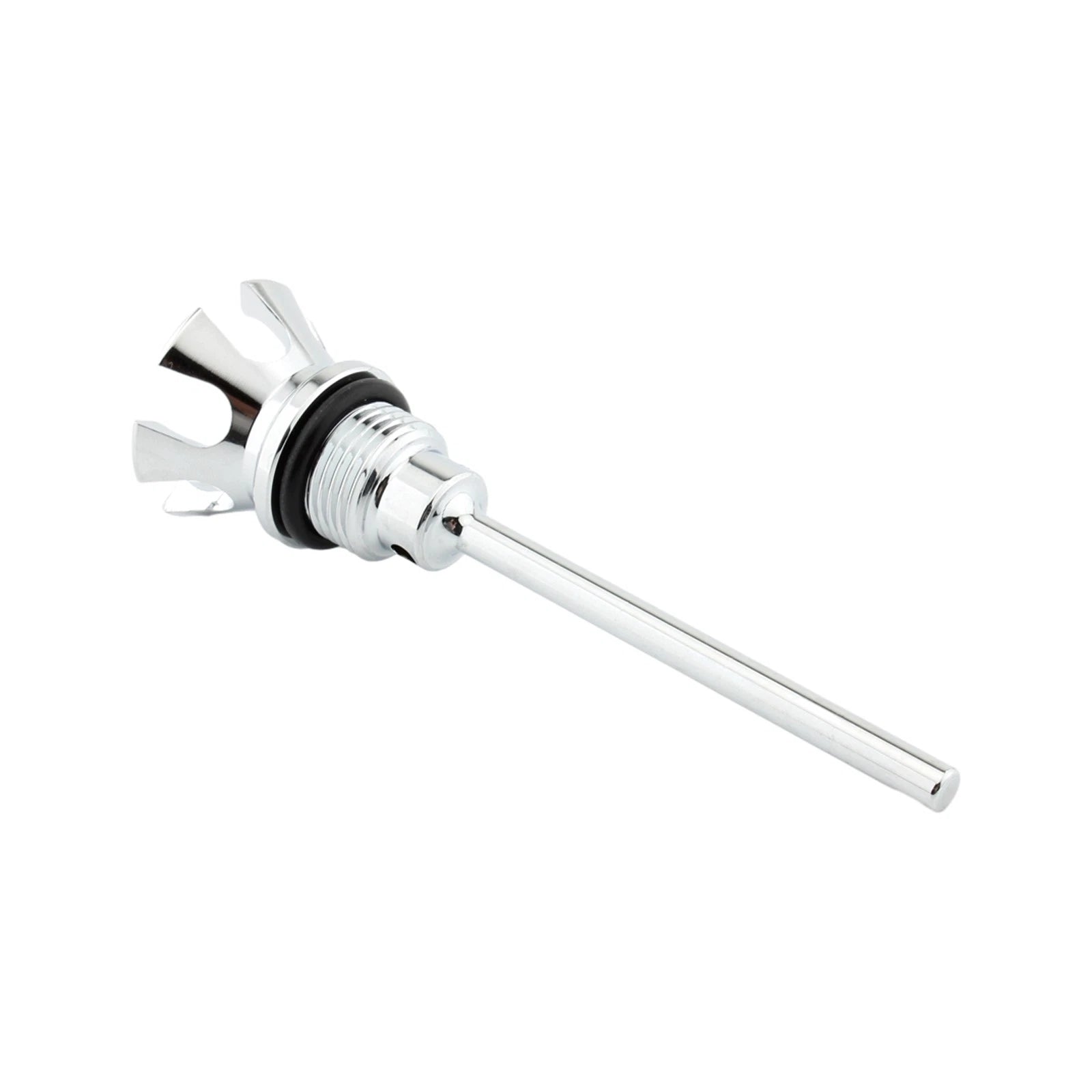 Oil Dipstick Tank Cap Plug for Harley Softail Road Glide Electra Glide (2000–2023) 1105-0022 Silver