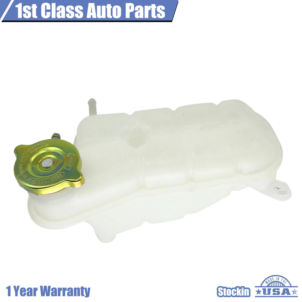 Coolant Overflow Tank Reservoir with Cap for Mercedes-Benz W201 W124 (1983–1996)