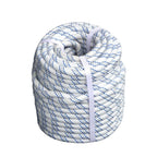 Set of 2 Double Braid Polyester Rope for Arborist Bull Tree Rigging (120')