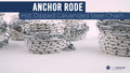 3-Strand Nylon Rope 1/2"x100' with Galvanized Steel Chain 1/4"x10'