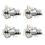 4 x Carburetor Repair Kits for Yamaha YZF R6 600 (1999-2002)