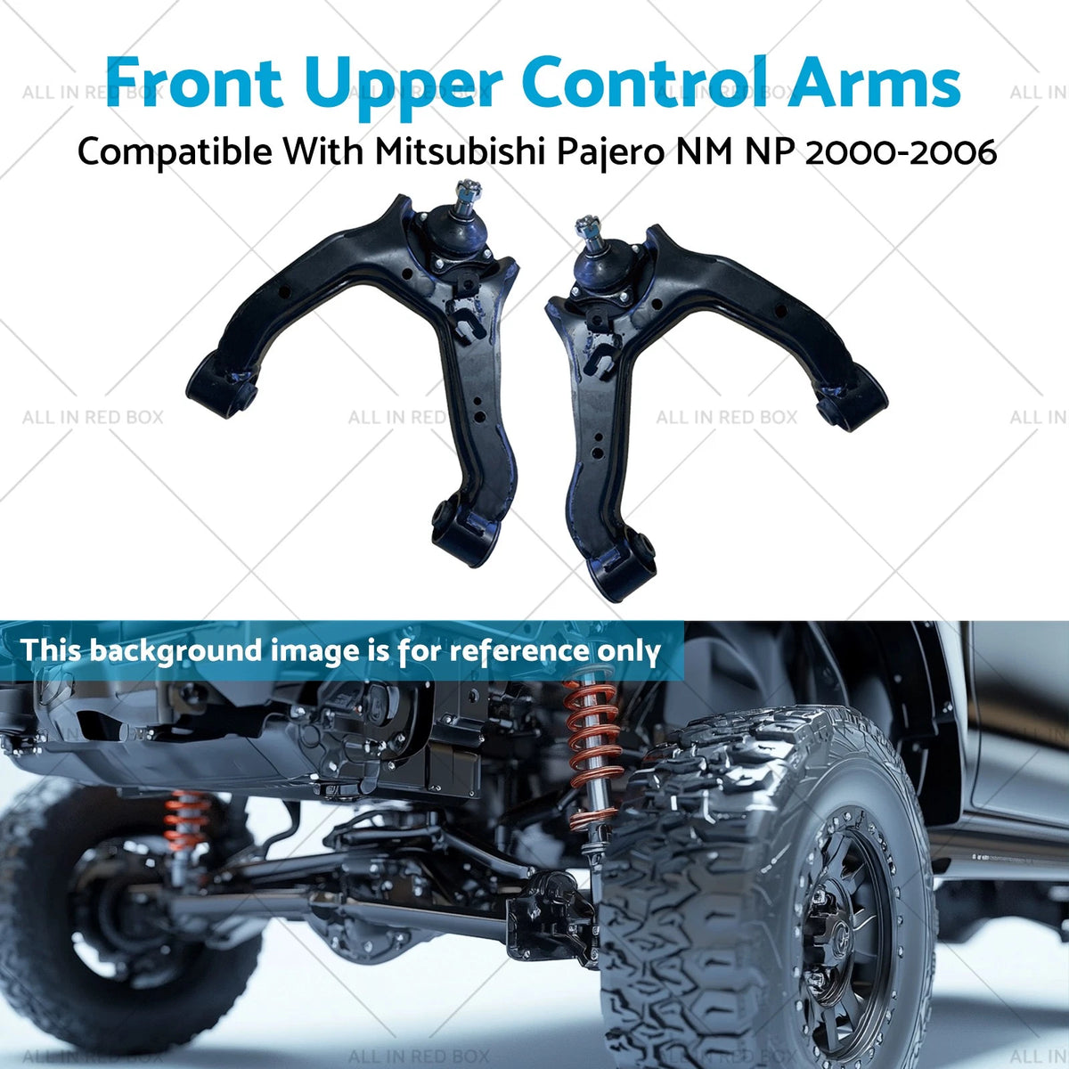 Front Upper Suspension Control Arms Pair for Mitsubishi Pajero (NM-NP)