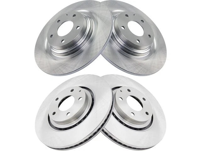 Set of 2 Front and Rear Brake Rotors for Mazda CX-9 (2016–2023) BT538RD