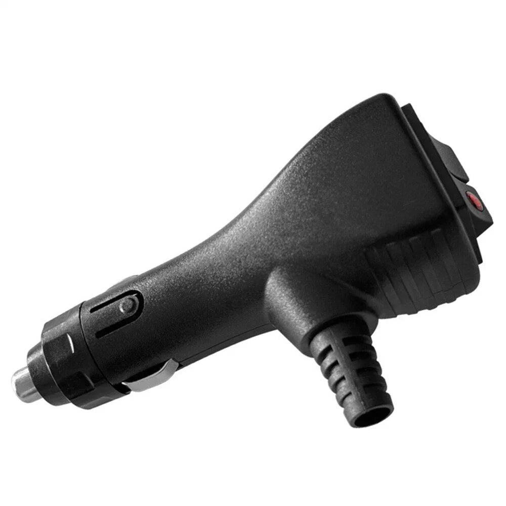 12V 5A Rocker Momentary Switch Cigarette Lighter Adapter for Cars