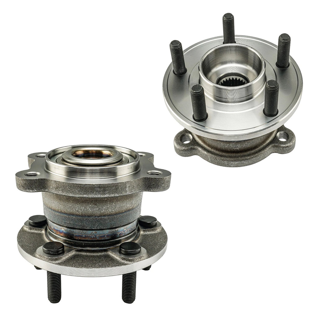 2PC Rear Wheel Hub and Bearing Assembly for 2013–2019 Ford Escape