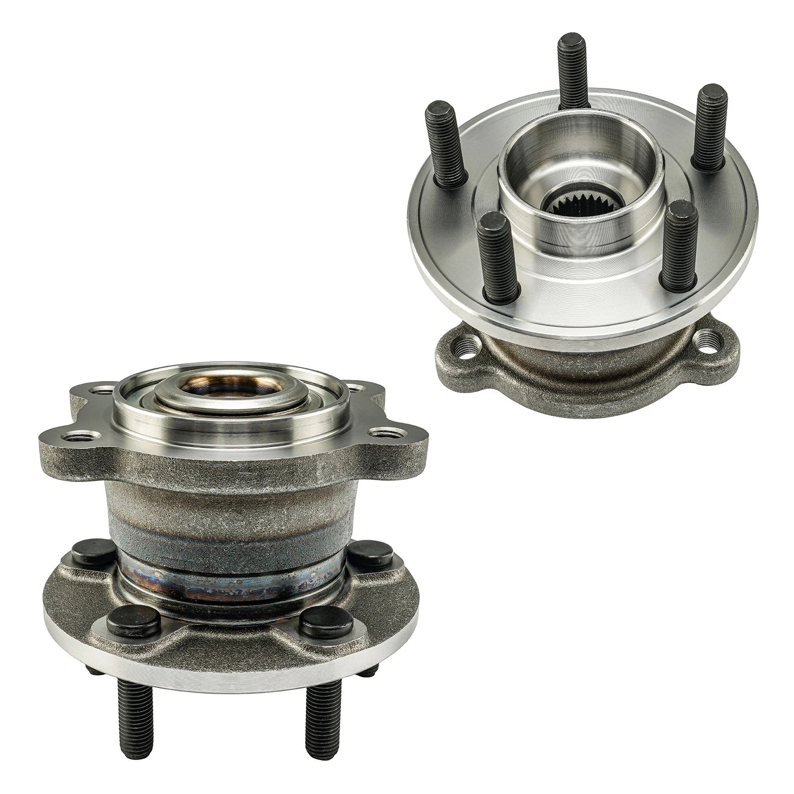 2PC Rear Wheel Hub and Bearing Assembly for 2013–2019 Ford Escape