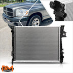 OE Style Aluminum Core Radiator DPI-2813 for Dodge Ram 1500-3500 (2004–2009)