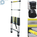 12.5 Feet Heavy Duty Aluminum Extension Ladder 330Lbs Capacity