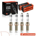 Set of 4 Iridium Platinum Spark Plugs for Mercedes-Benz C300 (2019–2020)