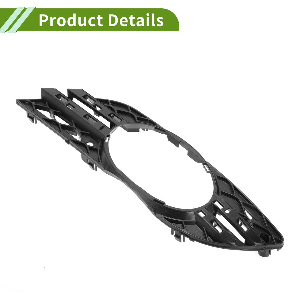 1 Pc Front Right Fog Light Grill for Mercedes Benz E-Class (2003–2009) No. 2118850822 Black