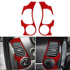 2X Side AC Air Vent Outlet Cover Trim for Porsche Boxster 996 (1998–2004)