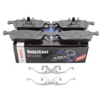 Bosch QuietCast Front Ceramic Slotted Brake Pads for Ford Escape Transit Connect (2013–2021)