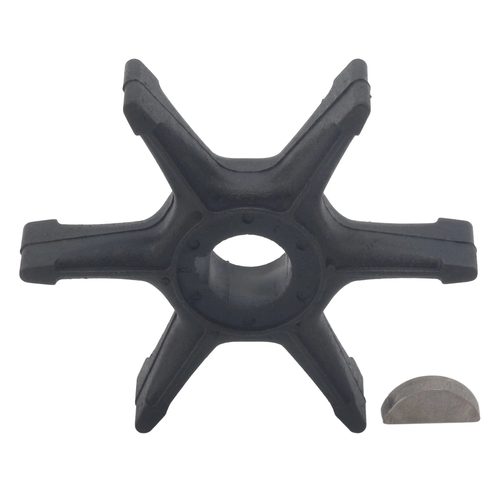Water Pump Impeller & Key for Yamaha 20A/20B/25A (20/25HP) (6G0-44352-01/02/03)