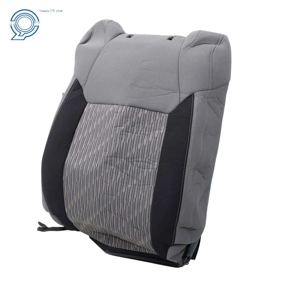 Front Passenger Top Seat Cover for Toyota Tundra (2014–2021) Cloth Gray/Black