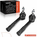 2X Front Outer Tie Rod Ends for Jeep Compass, Renegade (2017–2023)