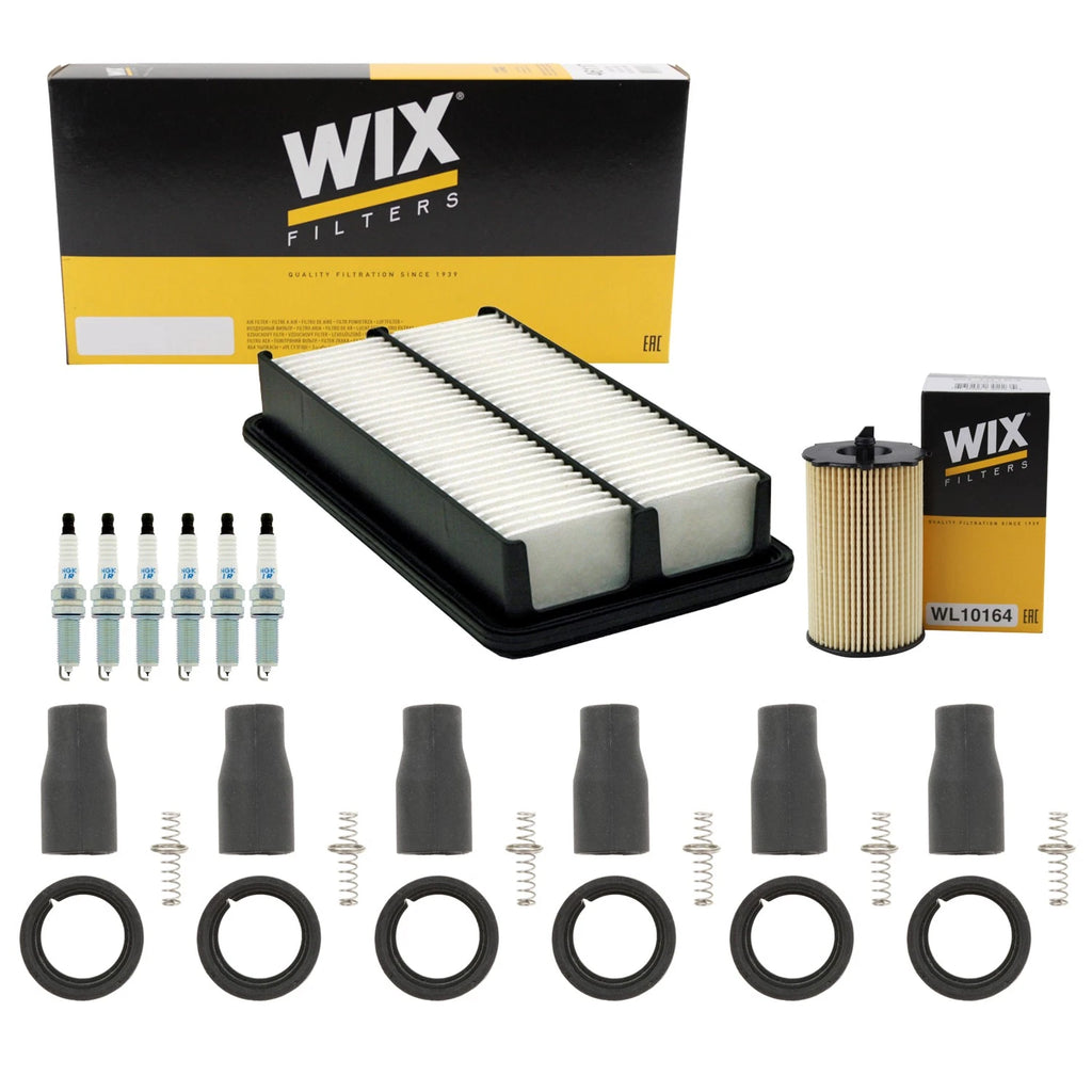 Tune Up Kit with NGK 6 Spark Plugs & Coil Boot for Kia Sedona (2006–2014)