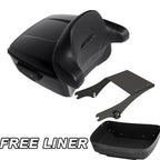 Trunk Backrest Pad Mount Rack for Harley Road Glide King (1997–2008)