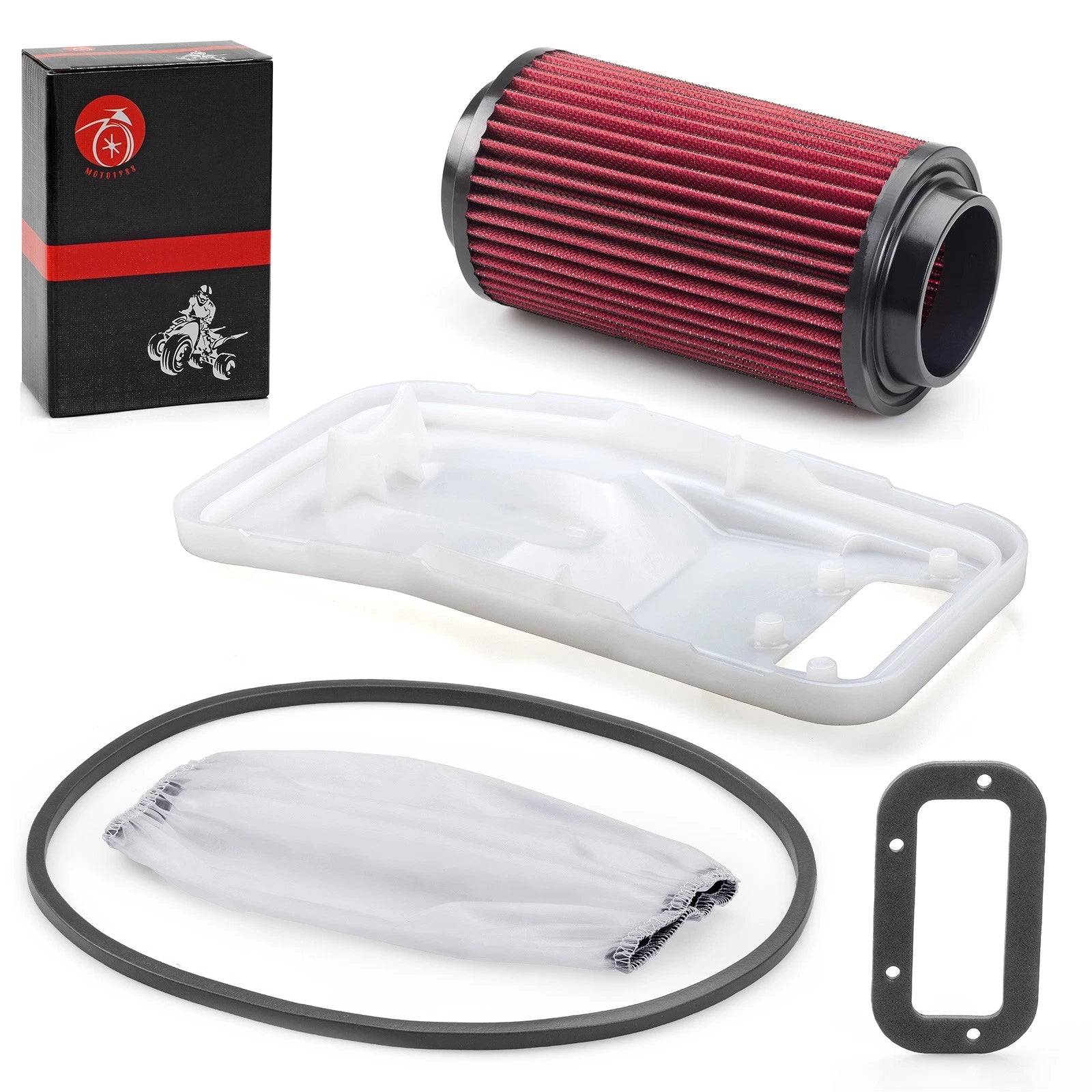 Airbox Lid & Air Filter Gasket Seal for Polaris Hawkeye 400 2x4 (2011–2013)