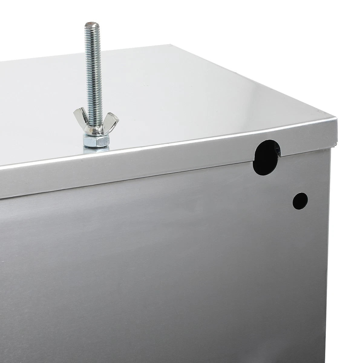 Aluminum Battery Box Relocation Kit for Universal Applications (13.5"W X 9.5"D X 10"H)