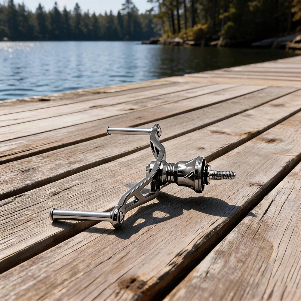 95mm Fishing Reel Handle for S Spinning Models (Aluminum Alloy)