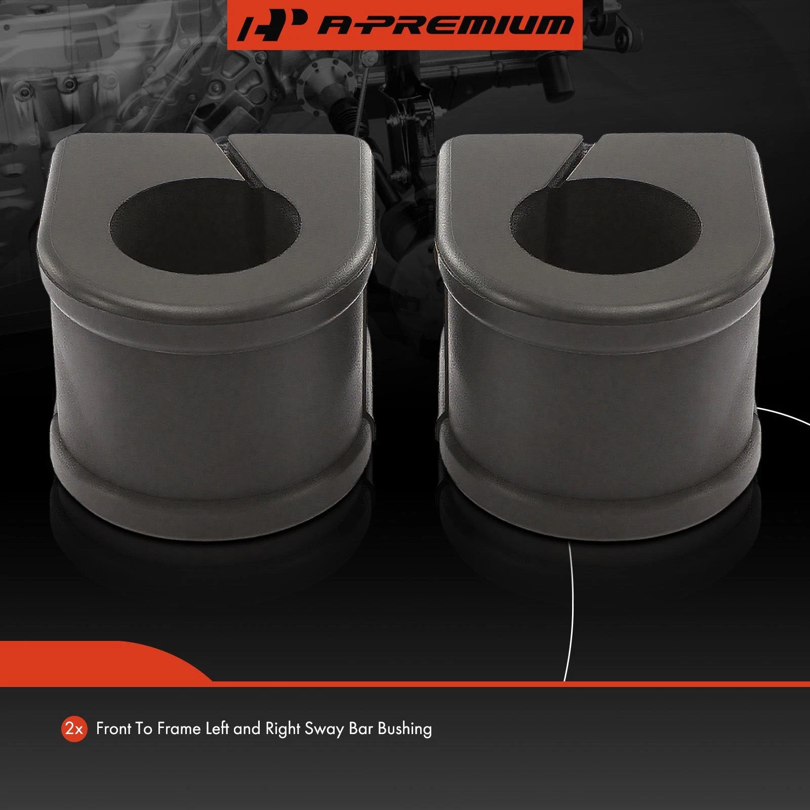 2X Front Sway Bar Bushing Kit for Chevy Impala Buick LaCrosse