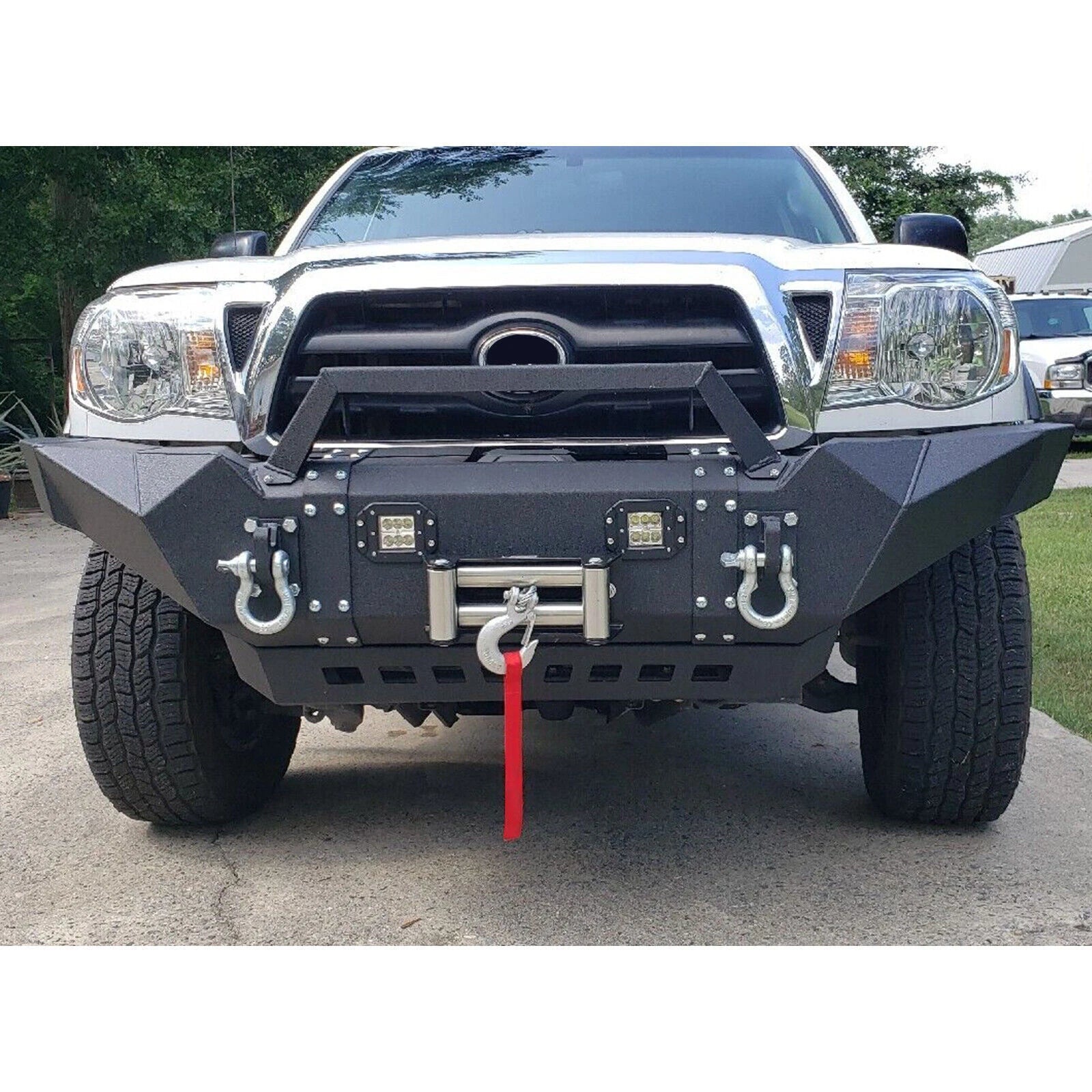 Bumper with LED Lights & D-Rings for Toyota Tacoma (2005–2015)