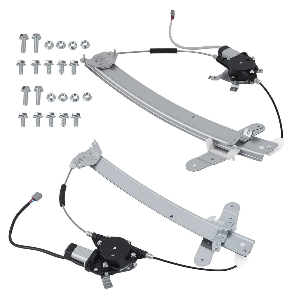 Set of 2 Power Window Motors & Regulators for Lincoln Town Car (1998–2011)
