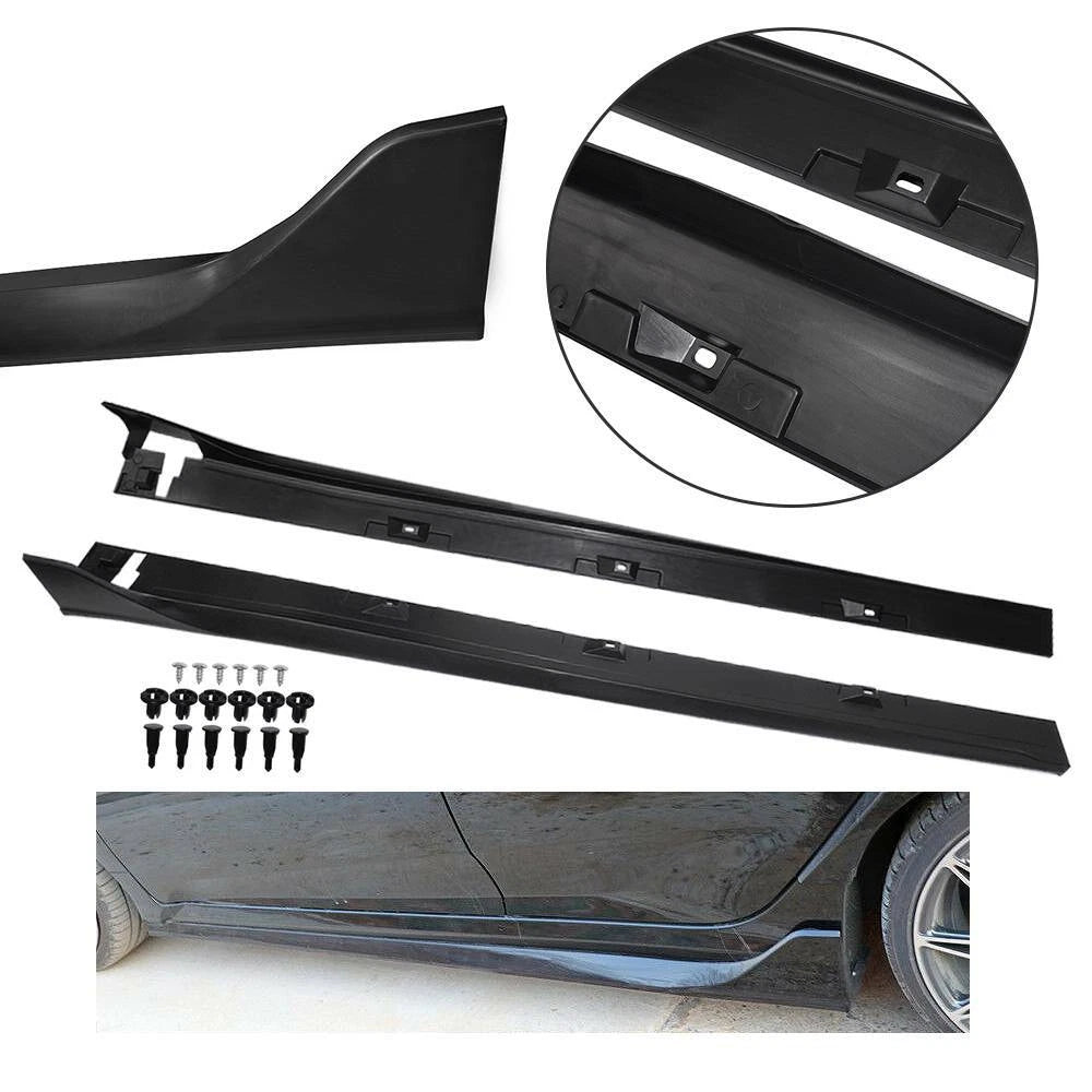 Side Skirt Extension for Honda Civic (2016–2021) Type-R Style