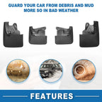 Mud Flap Splash Guard for Toyota Tundra (2022–2024)