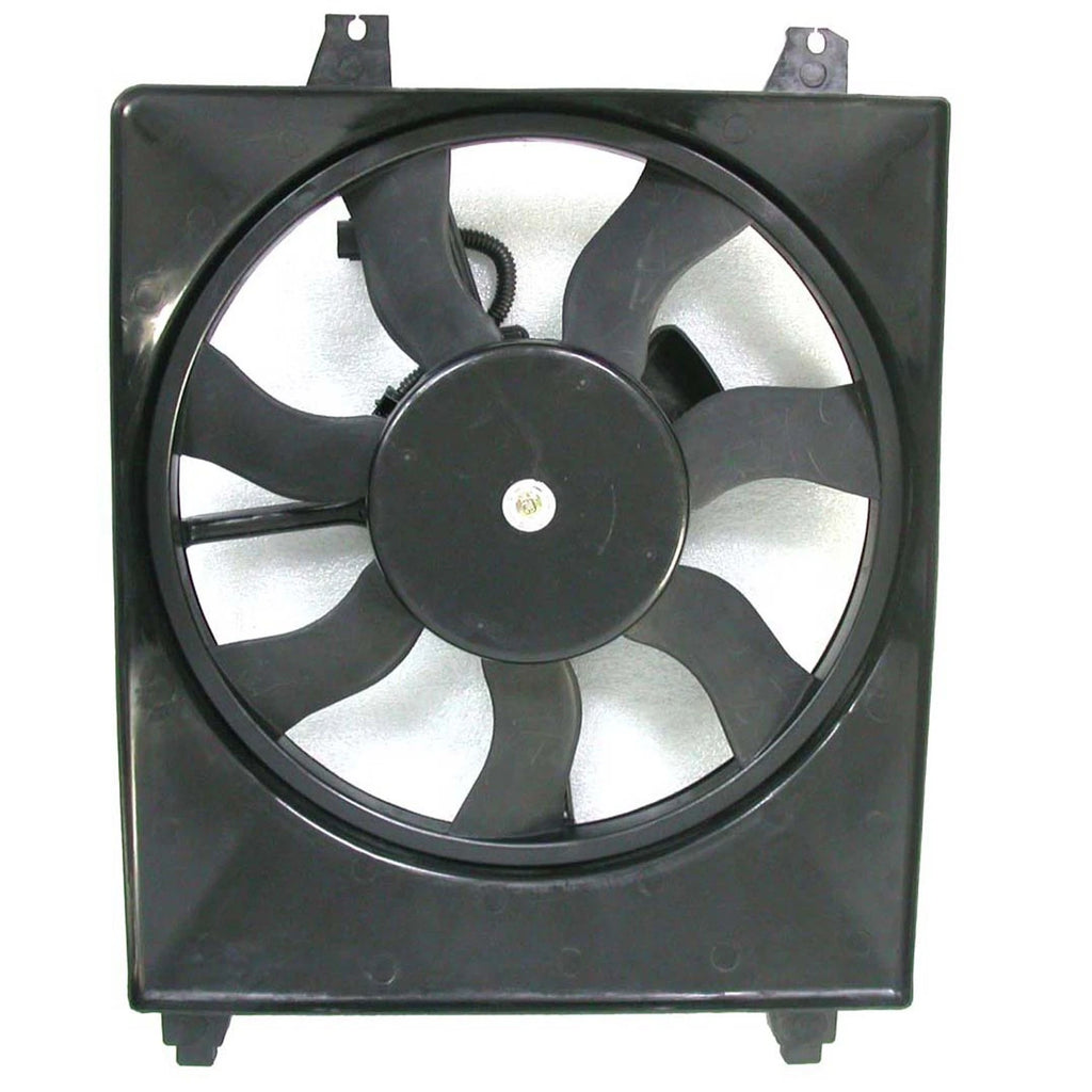 Right Air Conditioning Condenser Fan Assembly for 2007-2009 Hyundai Santa Fe