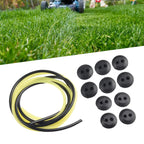 Set of 12 Fuel Tank Grommet Gasket Rubber for Brush Cutter