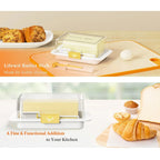 Airtight Butter Holder for East Coast or West Coast Styles
