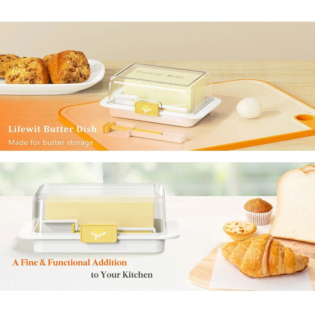 Airtight Butter Holder for East Coast or West Coast Styles