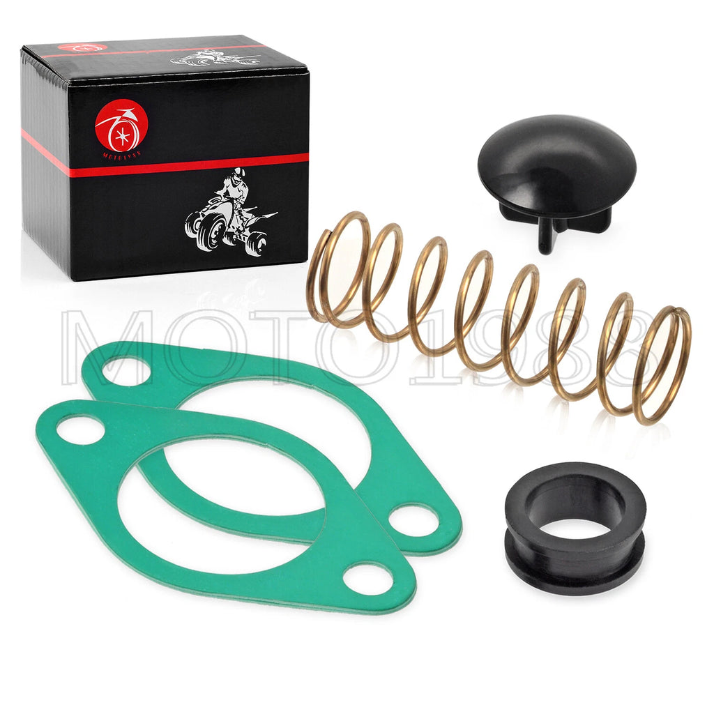 Pressure Control Valve Set with Spring Gasket & Grommet for Yamaha (60H-12416-00-00)
