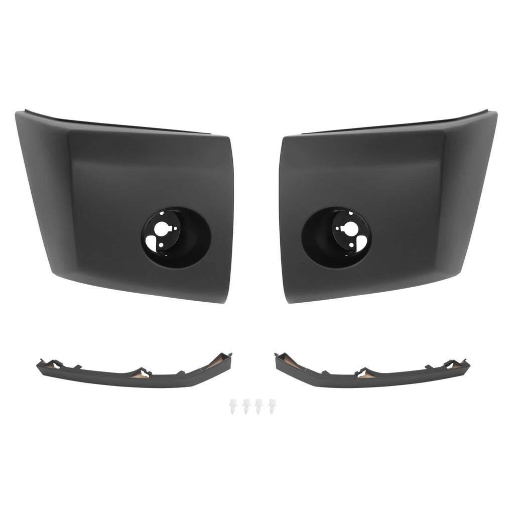 Front Bumper End Caps for Nissan Titan/Armada (2004–2008)