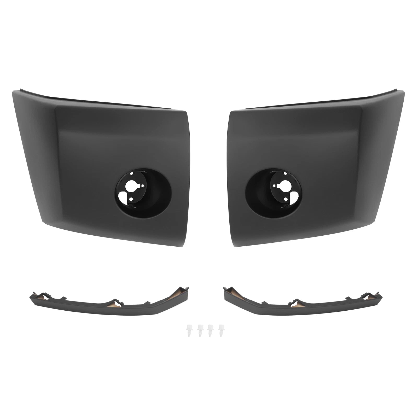 Front Bumper End Caps for Nissan Titan/Armada (2004–2008)