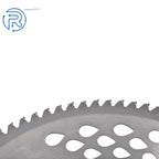 2 Pack 10" x 80T Carbide Tip Brush Blades for Cutter Trimmer Weed Eater