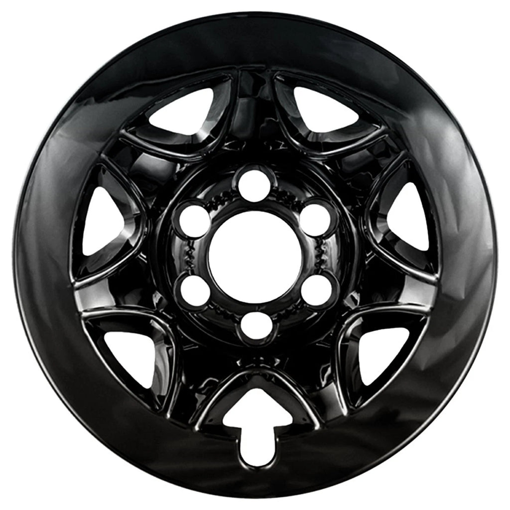17 Inch Gloss Black Wheel Skins Replacement for GMC Yukon XL (2015–2017)