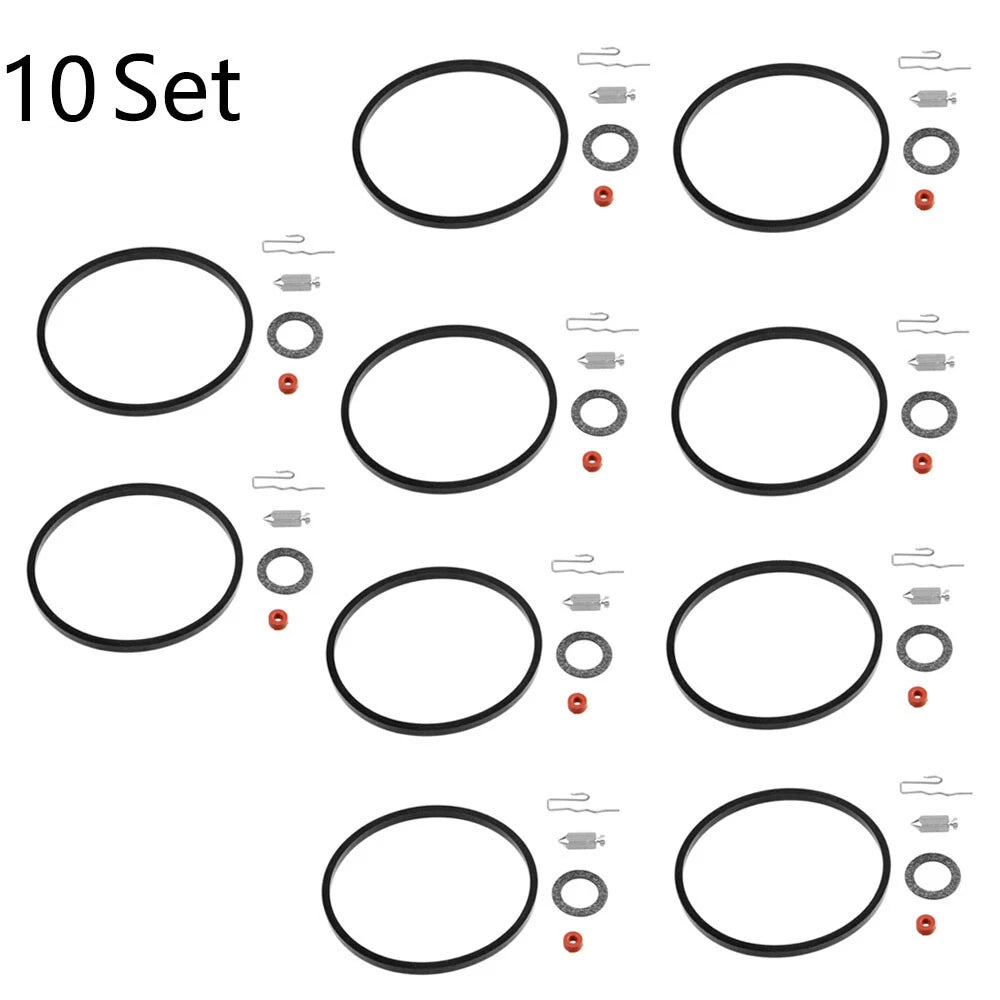 Set of 10 Carburetor Needle Seat Kit for Tecumseh 631021 631021A 621021B