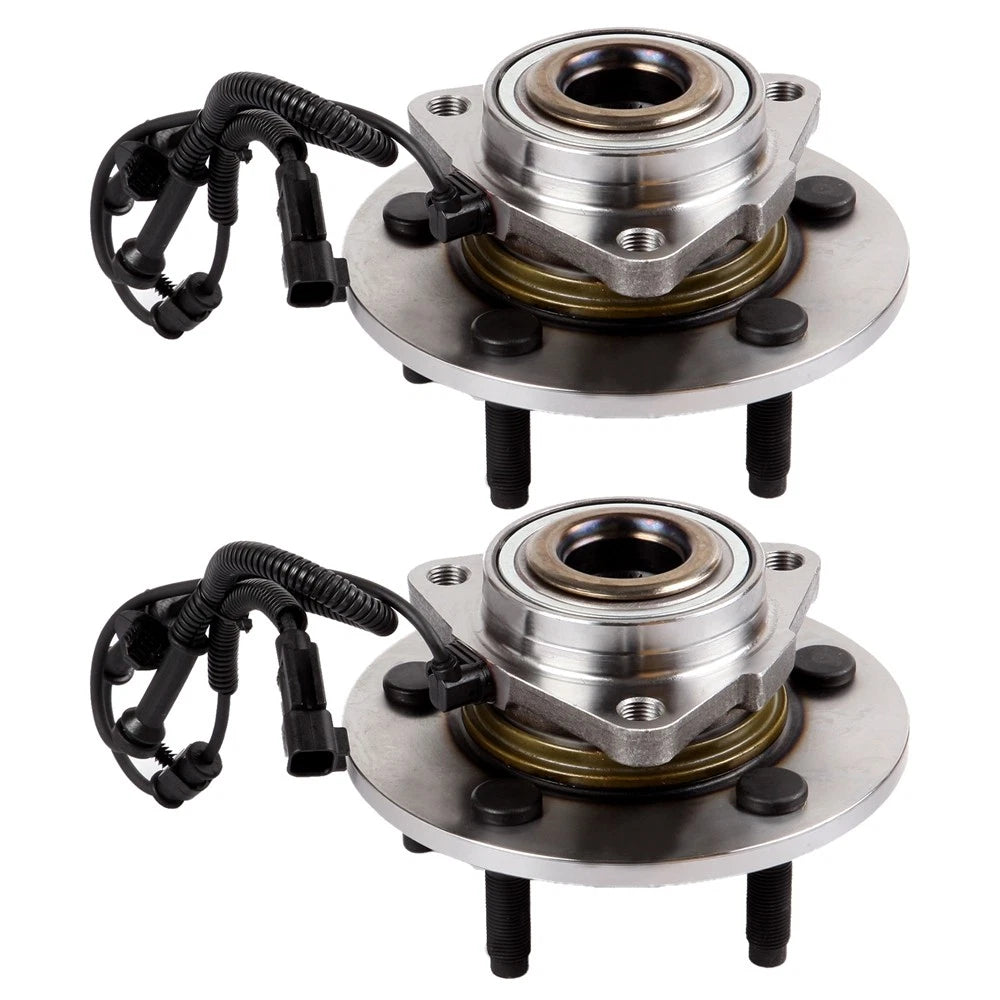 2X Wheel Bearing Hub Front w/ABS for Dodge Ram 1500 (2006–2009)