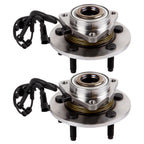 2X Wheel Bearing Hub Front w/ABS for Dodge Ram 1500 (2006–2009)