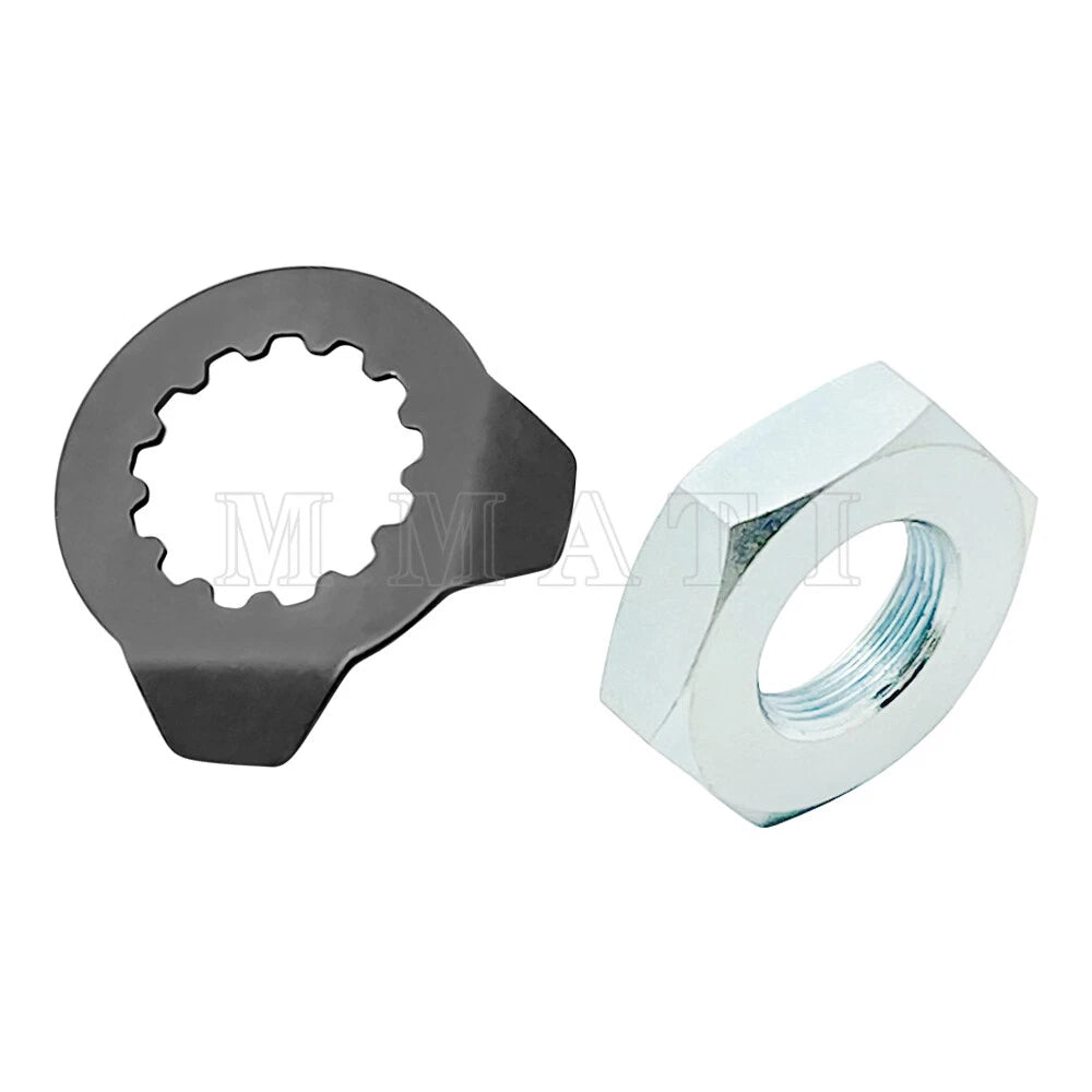 Front Sprocket Lock Nut w/Holder Washer for Yamaha Raptor 660R (2001–2005) 9021521256