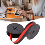 Set of 2 Premium Typewriter Ribbons Compatible with Most Typewriters Red/Black