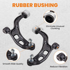 Set of 4 Front Lower Control Arm Assemblies for Ford Taurus (2010-2012)