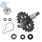 Water Pump Impeller Shaft Gear Kit for Yamaha YZ250F (2001–2013)