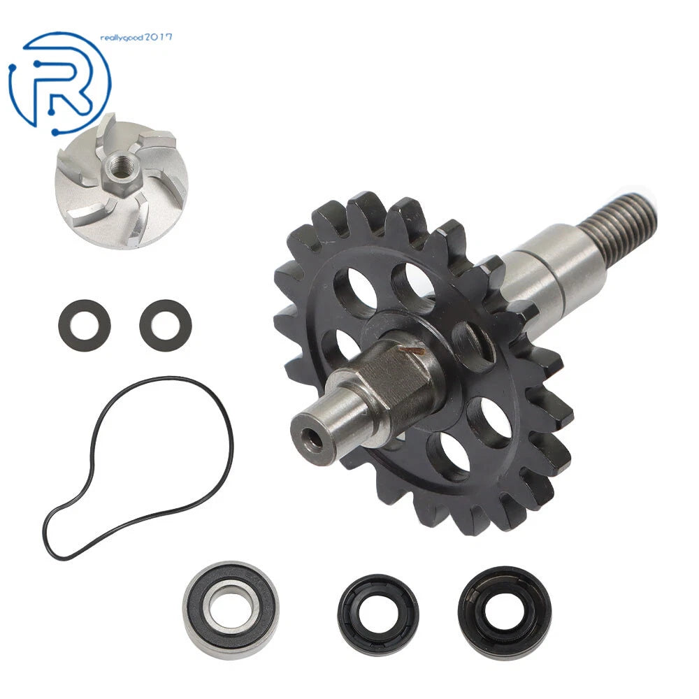 Water Pump Impeller Shaft Gear Kit for Yamaha YZ250F (2001–2013)