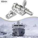 Stainless Steel Door Lock Latch Slide Bolt Clasp 60mm for Marine Use