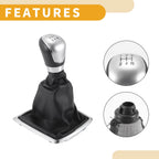 5 Speed Gear Shifter Knob with Cover for Ford MK2 (2005–2008)