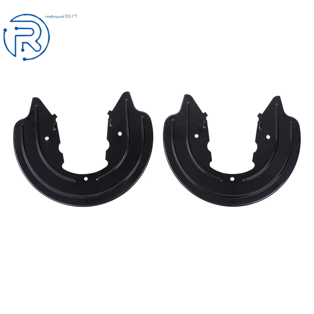 Rear Brake Dust Shield Backing Plates Pair for Ford Mustang (1994–2004)
