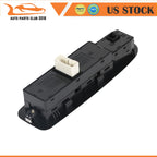 Window Switch for Hyundai Elantra (2001–2006) - Front Driver Side, Black